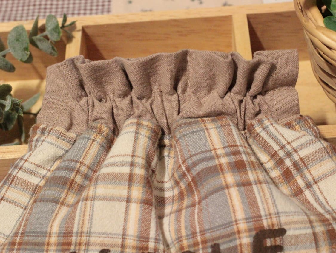 핸드메이드 프릴 셔링 파우치 상품이미지3