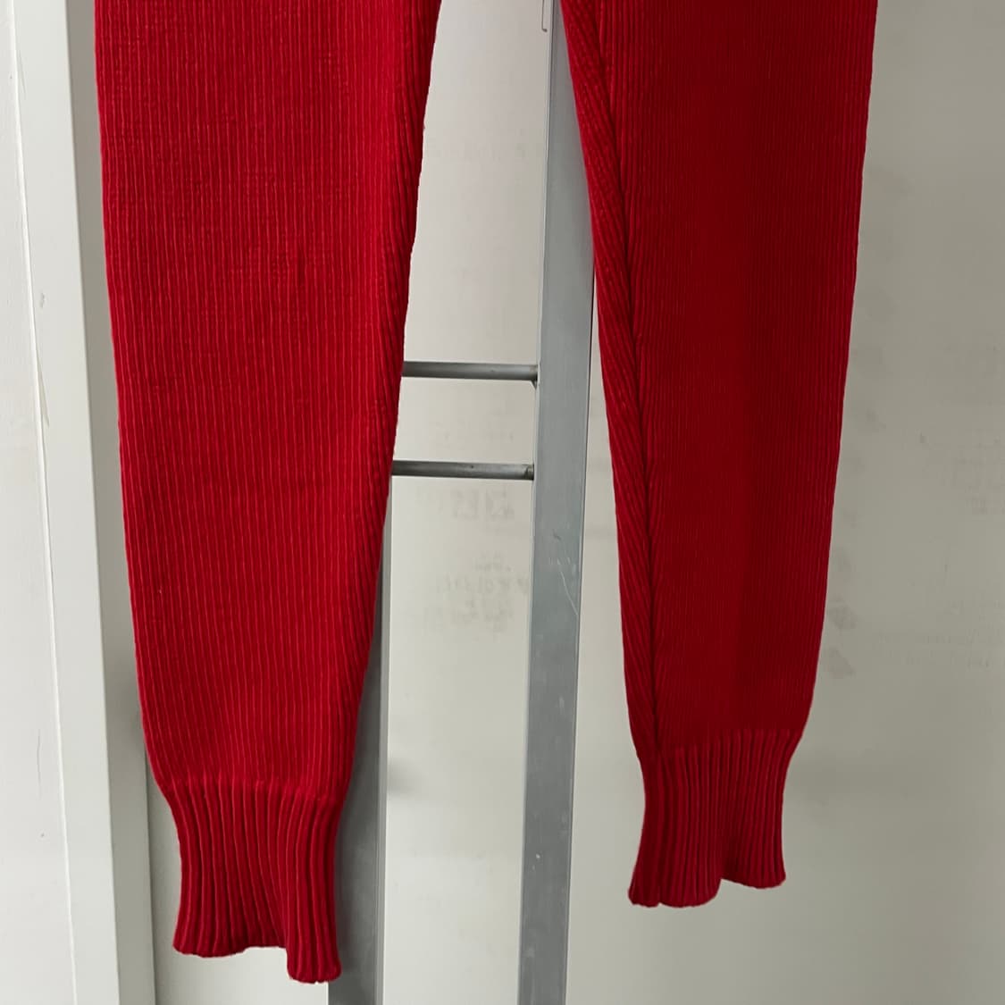 몽클레어 니트 팬츠 레드 M(W) 상품이미지3
