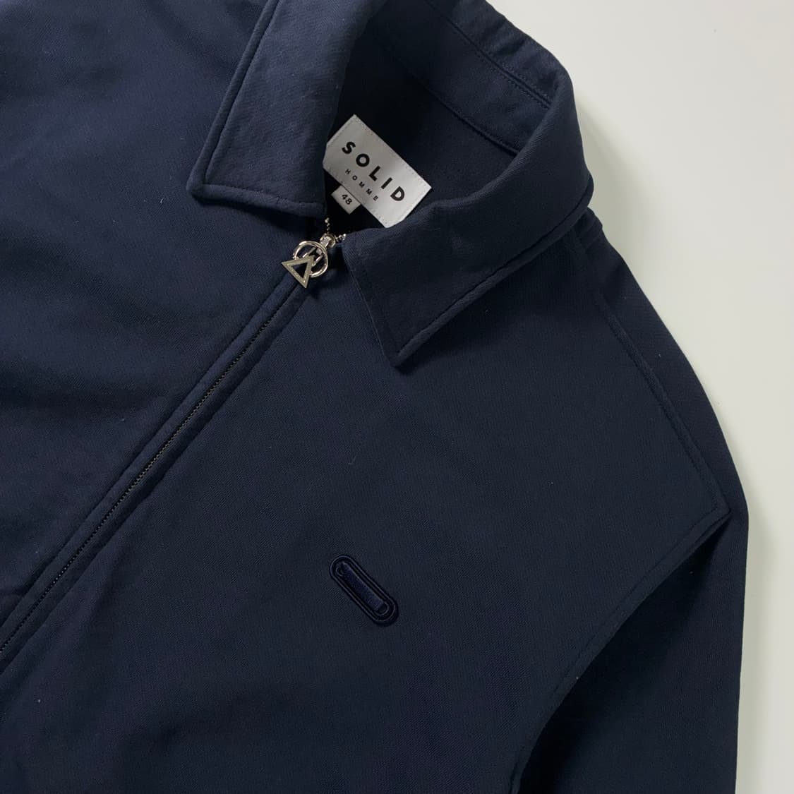 Solid homme  솔리드옴므 코튼 네이비 블루종 자켓  상품이미지3
