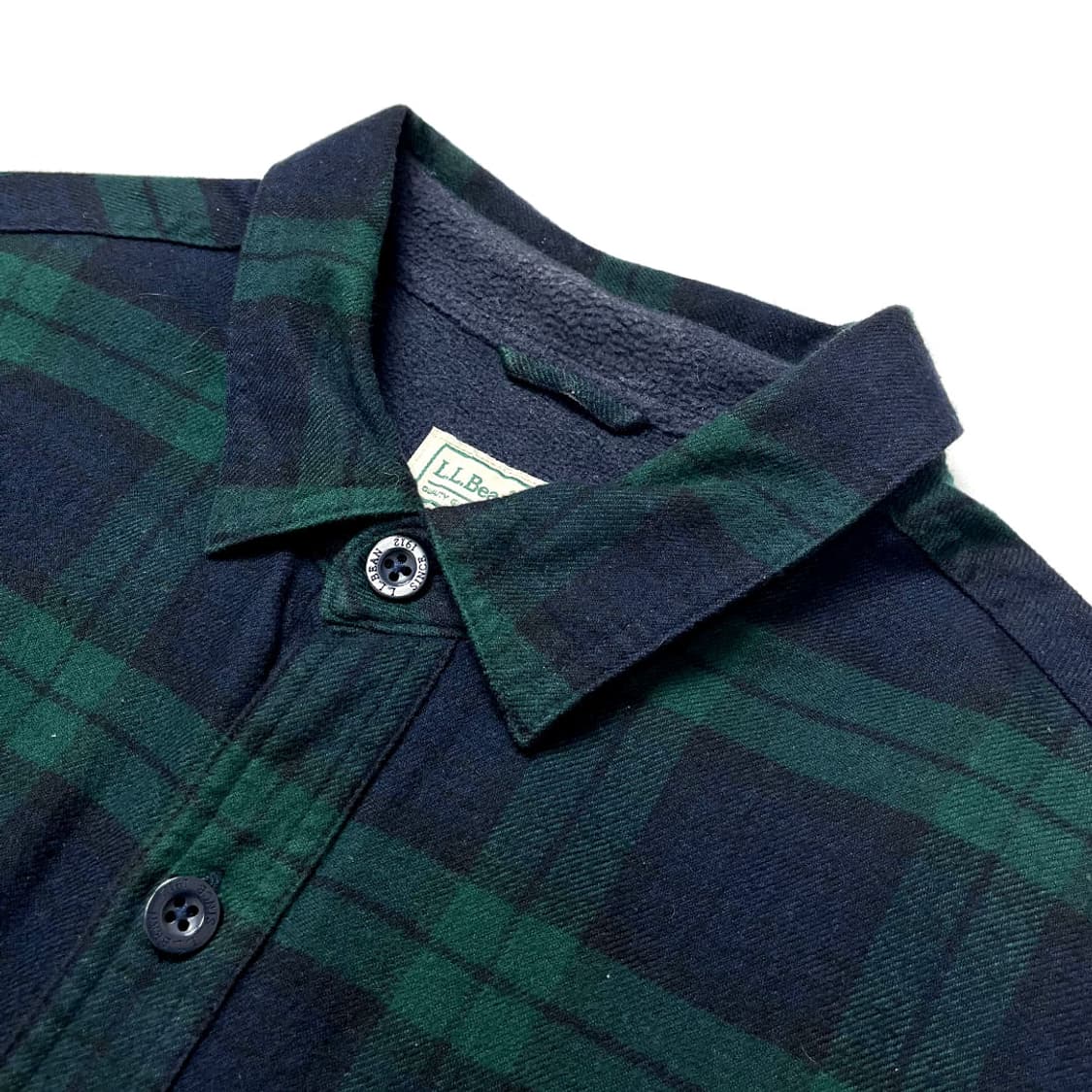 엘엘빈 타탄체크 플란넬 포켓 셔츠 상품이미지2