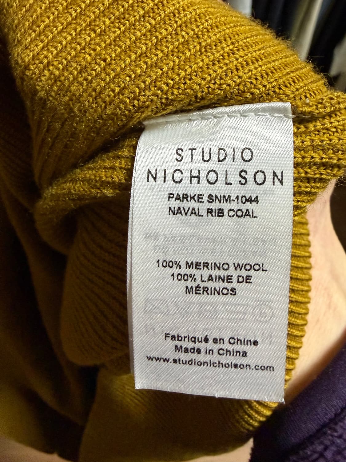 스튜디오 니콜슨 니트 상품이미지5