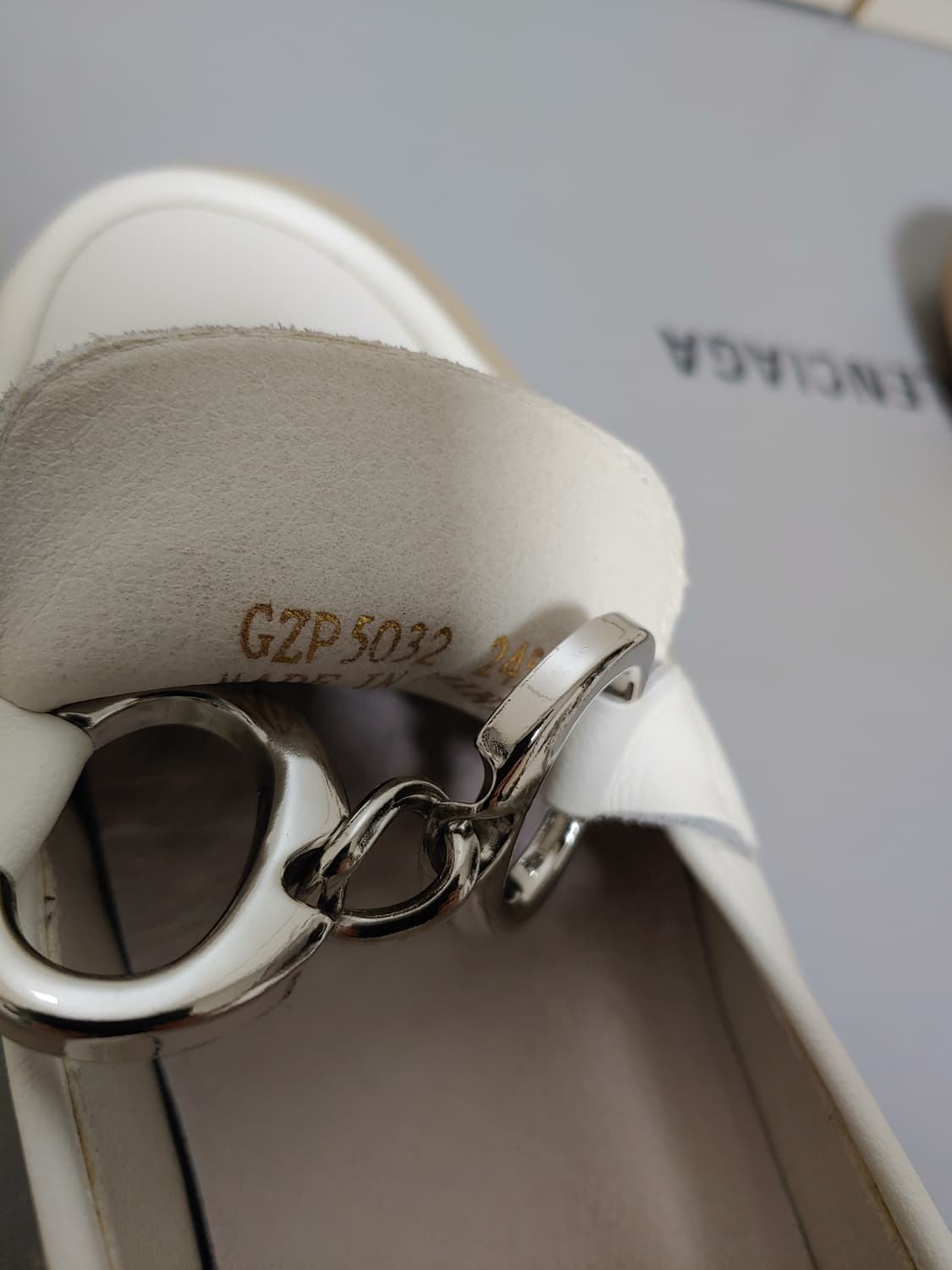 AEGO이고프리덤랩 23년 소가죽 스니커즈 로퍼 화이트색상 상품이미지10