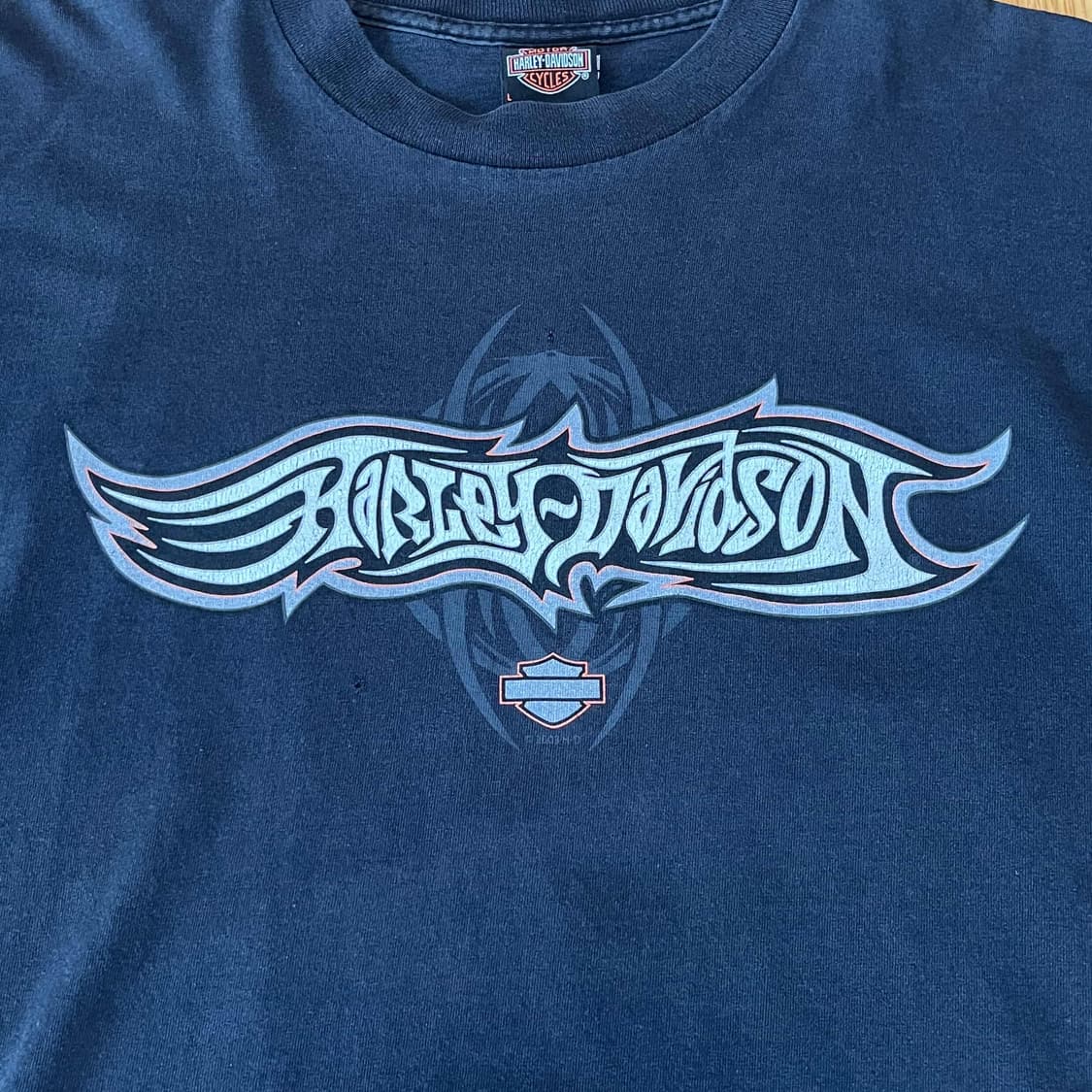 할리데이비슨 스파이더 웹 롱슬리브 상품이미지3