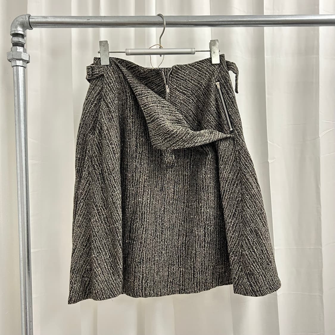 요지 야마모토 Ys 자카드 패턴 스커트 상품이미지5