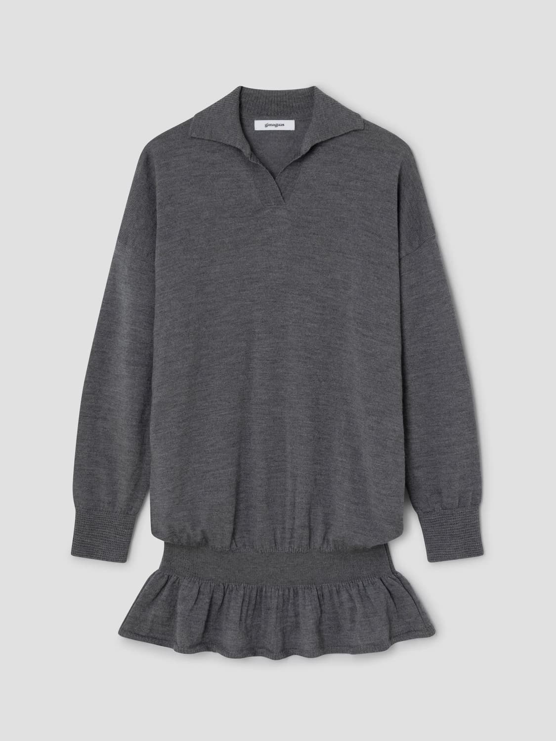 [M] 기마구아스 Fille 점퍼 니트 / 다크그레이 상품이미지5