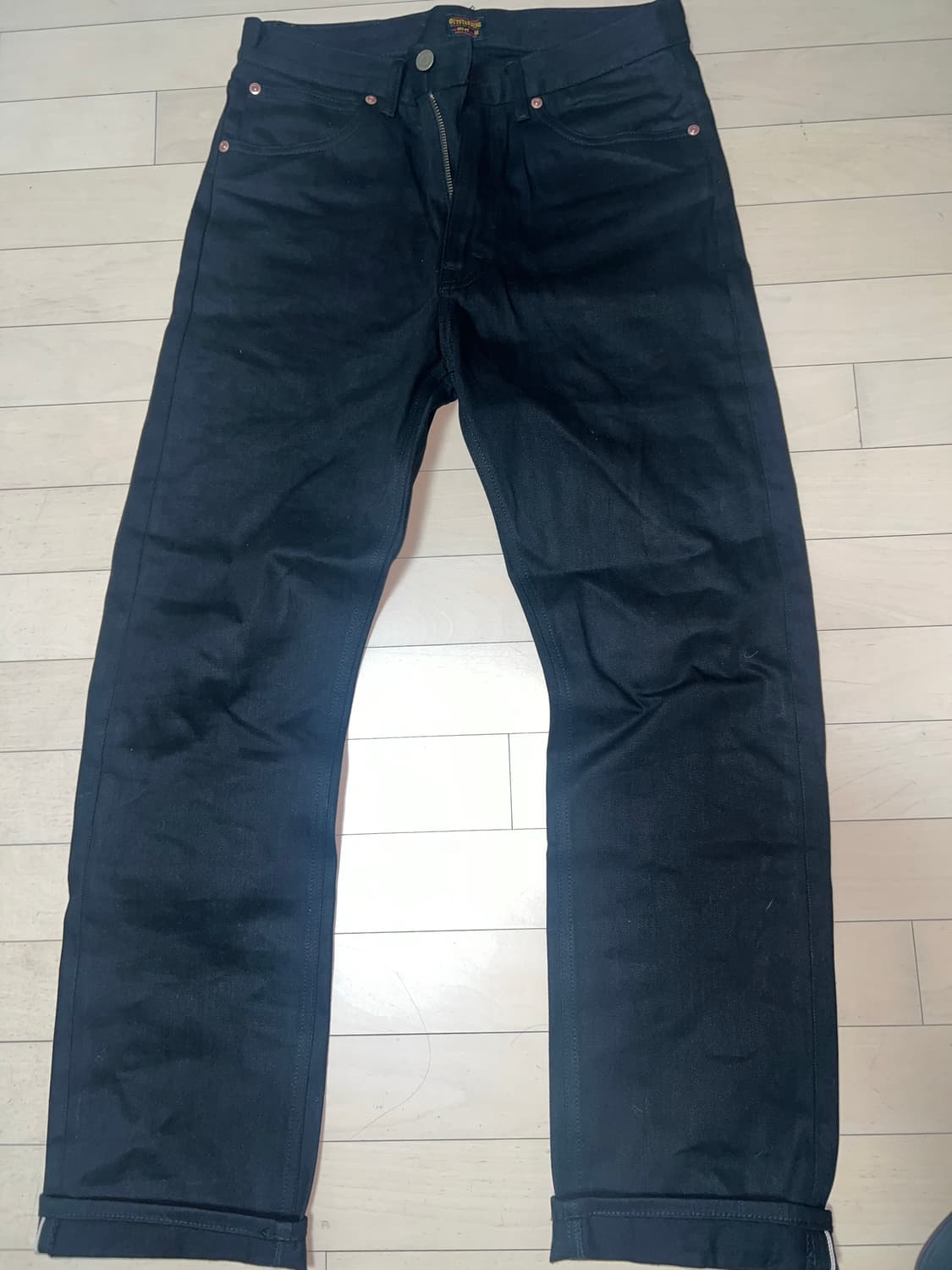 아웃스탠딩 라이더 셀비지 데님 팬츠 50S RIDERS SELVEDGE  상품이미지1