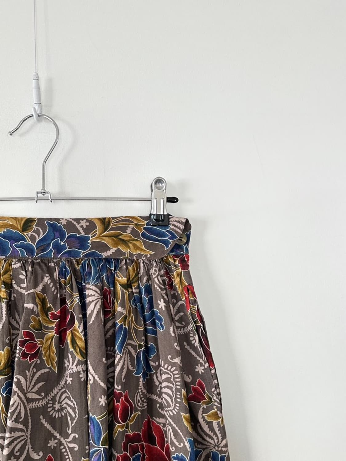 Color garden skirt / khaki grey 상품이미지3