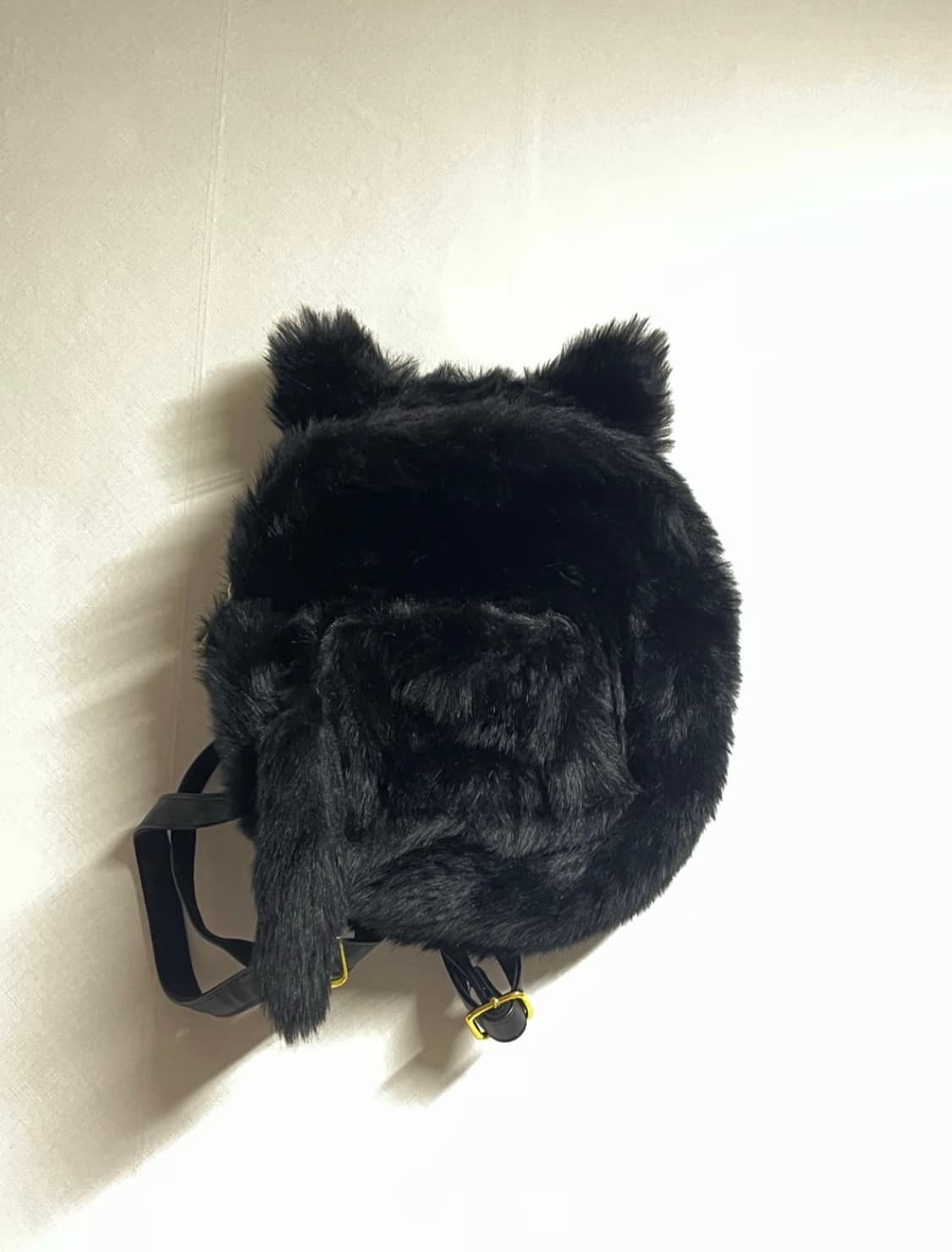 갸루 검정고양이🐈‍⬛ 털가방 상품이미지4