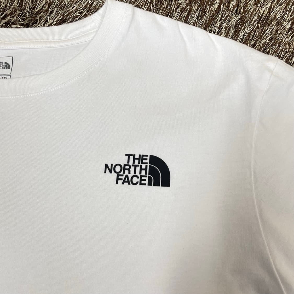 노스페이스 THE NORTH FACE 로고 프린팅 반팔 티셔츠 2XL 상품이미지4