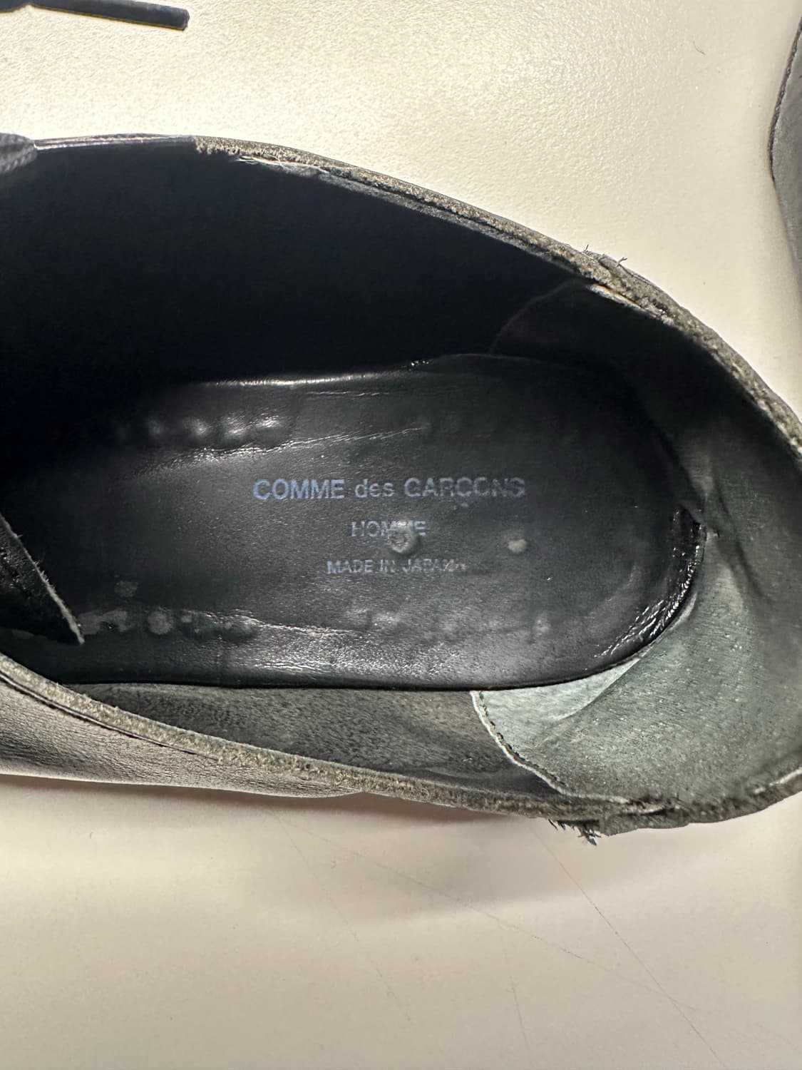 꼼데가르송 옴므 재즈슈즈 상품이미지3