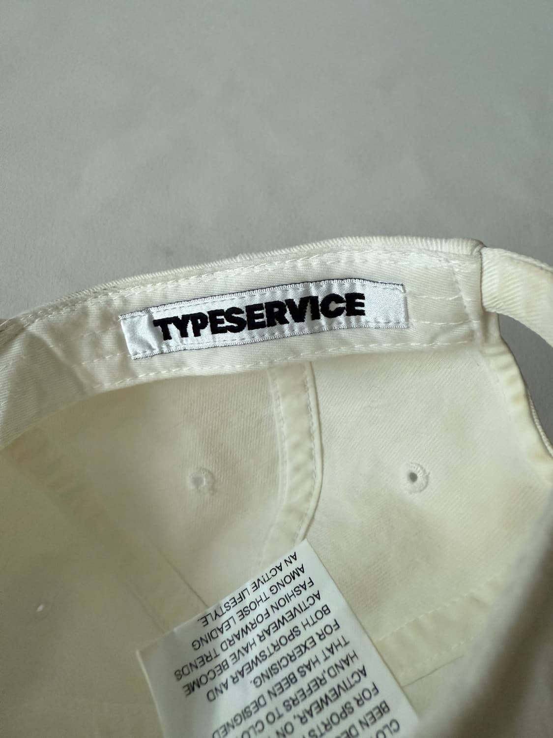 타입서비스(TYPESERVICE) 볼캡 상품이미지5