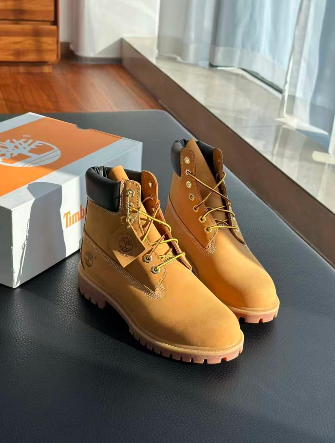 팀버랜드 프리미엄 6인치 워터프루프 부츠 위트 누벅  상품이미지1