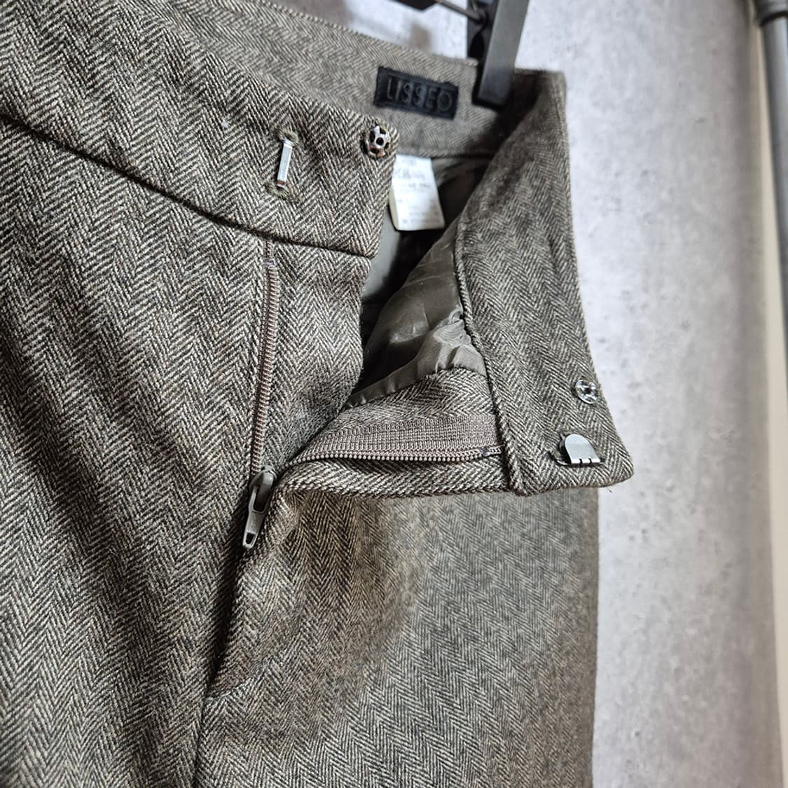LISSEO 여성 울 팬츠 (30 ~ 31, Made In Japan) 상품이미지6