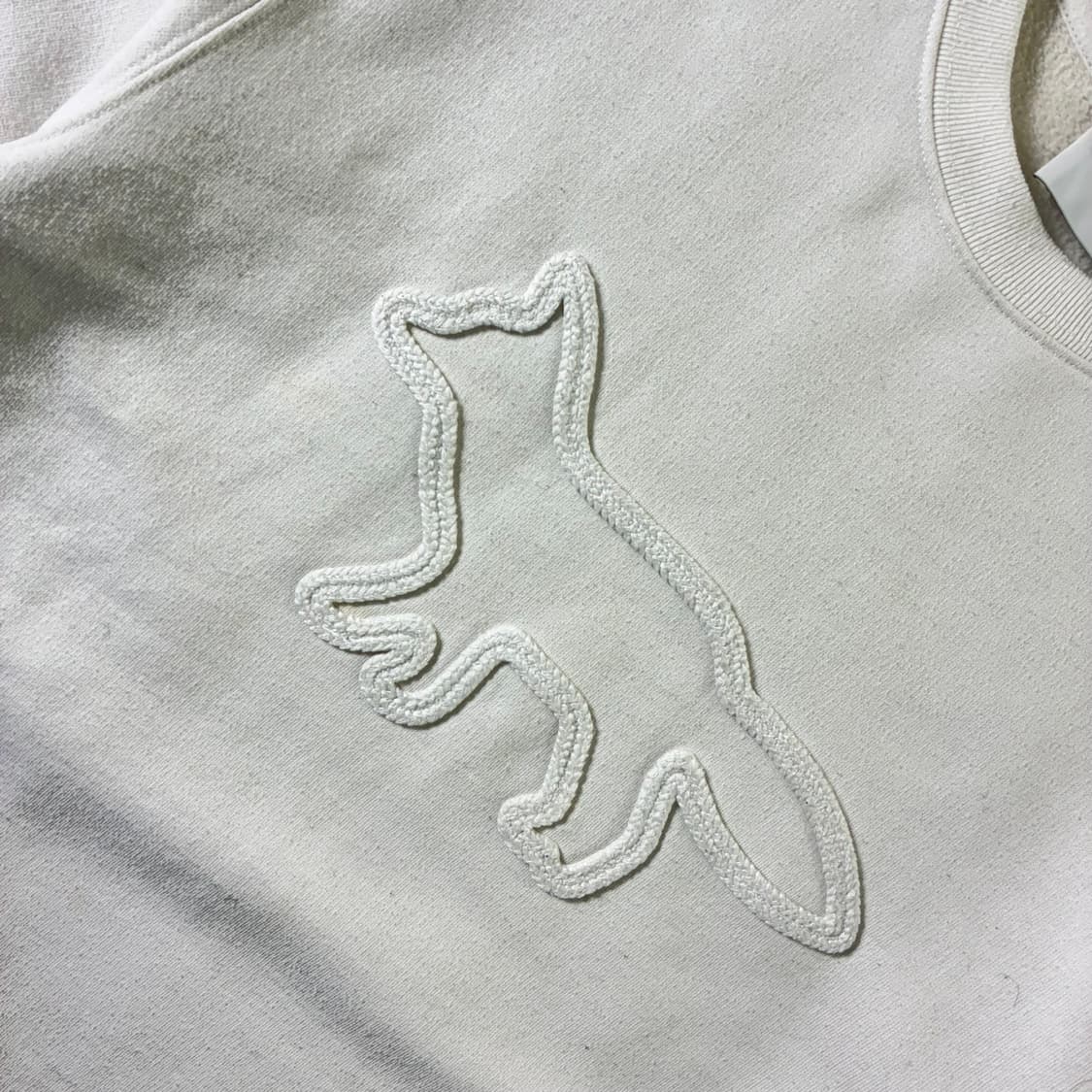 Maison kitsune  메종 키츠네 컨투어 폭스 패치 맨투맨 상품이미지3