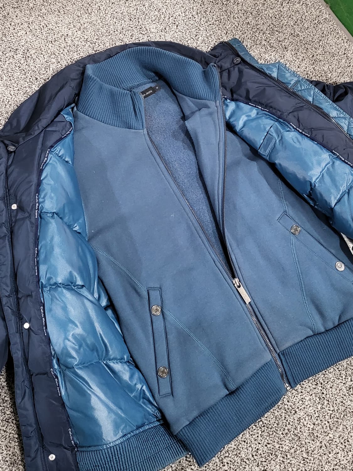 (이너자켓포함)캘빈클라인 패딩 자켓  상품이미지3