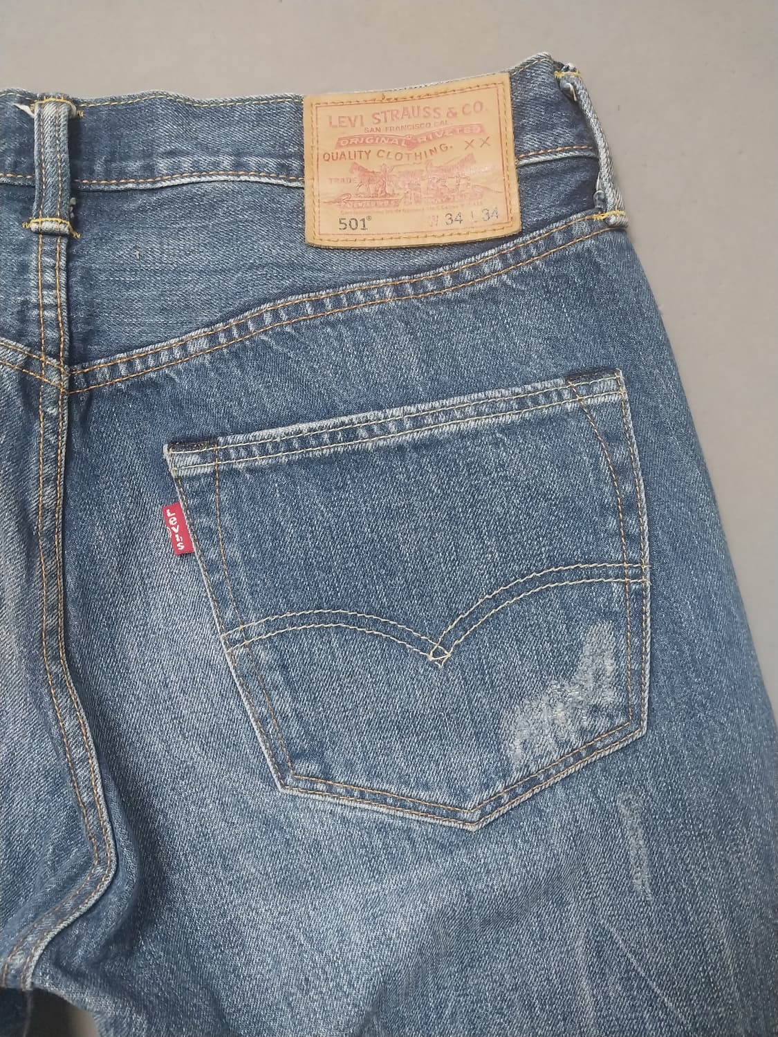 [34] 리바이스 501 xx 데미지 오리지널진 쳥바지 상품이미지9