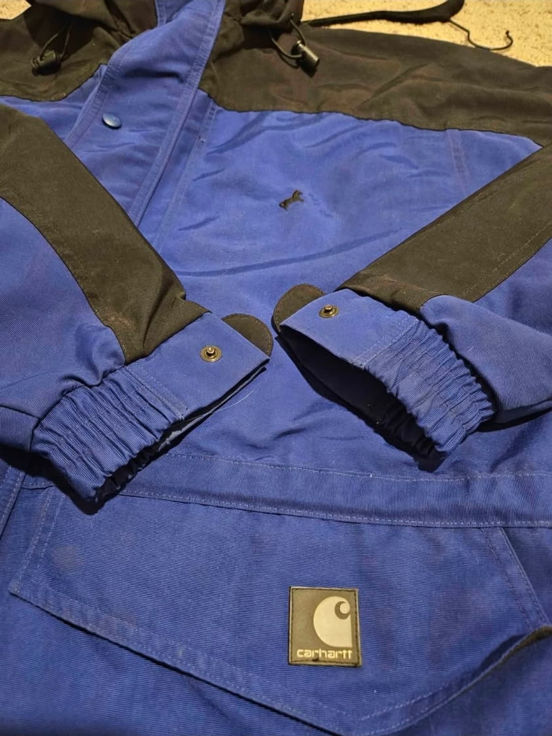 칼하트 c48 콥 블루 블랙 자켓 L 상품이미지2