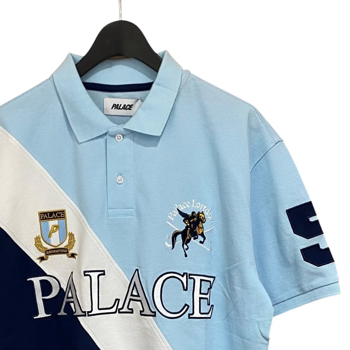 Palace Geezer Polo Navy Blue - 25SS 상품이미지3