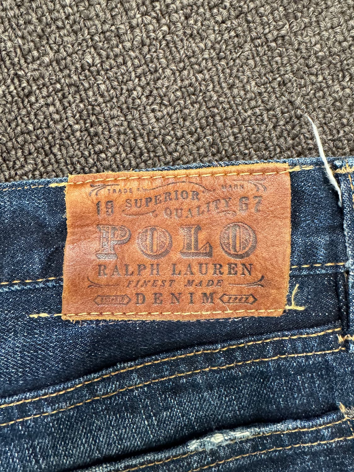 32)폴로 랄프로렌 빈티지 스트레이트핏 데님팬츠 상품이미지9