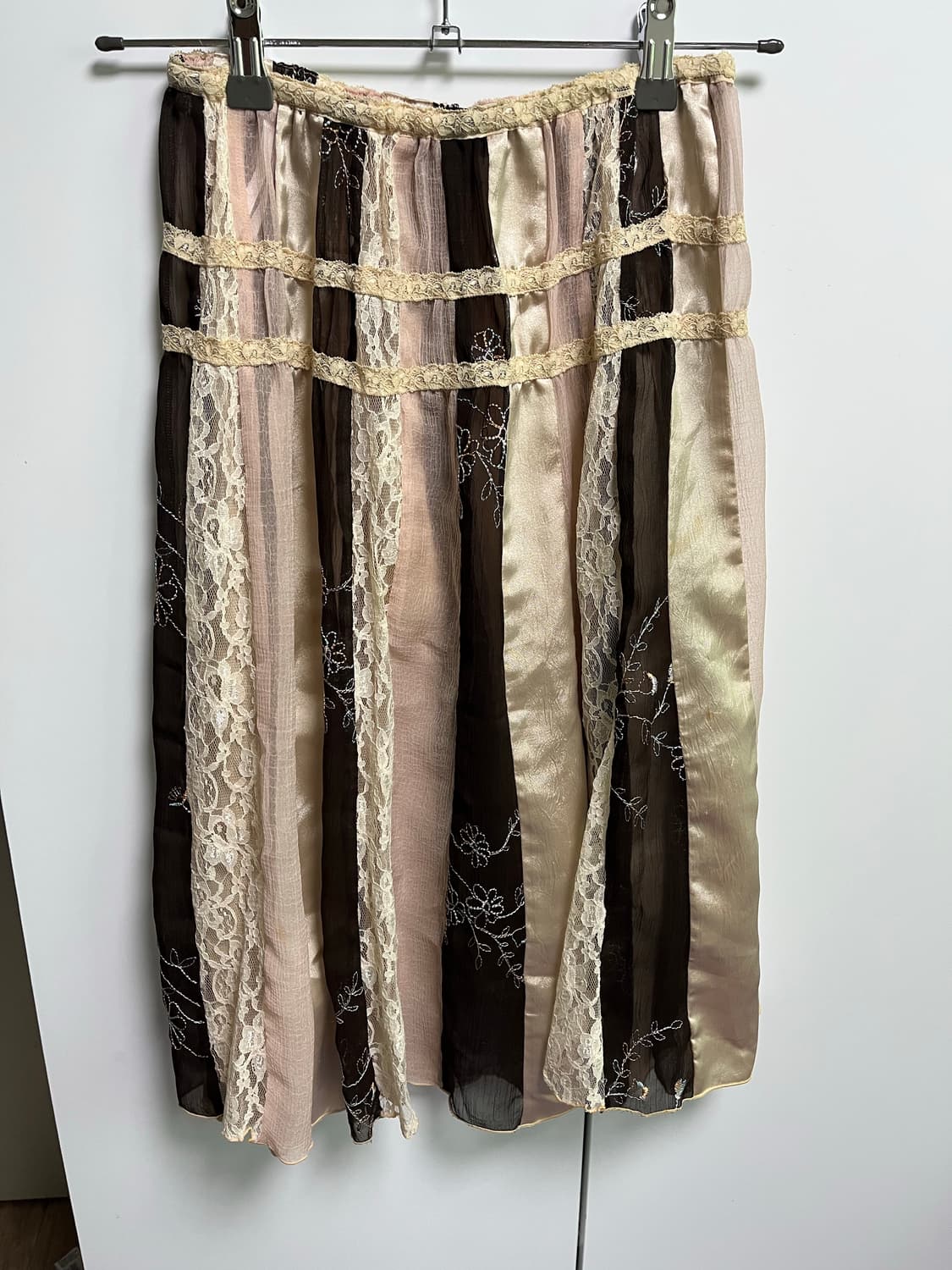 오리엔탈 페어리 레이어드 스커트 큐빈티지 shop052 샵오공이와이즈걸 상품이미지1