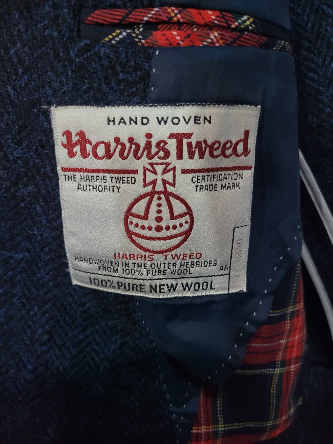Harris Tweed 해리스 트위드 헤링본 블레이저 울자켓  상품이미지5