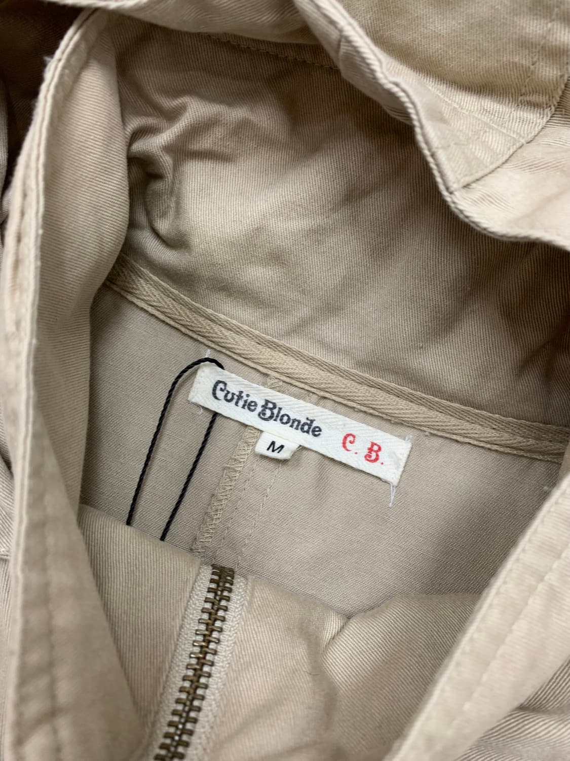 Cutie Blonde c.b 후드 야상 자켓 #555 상품이미지4