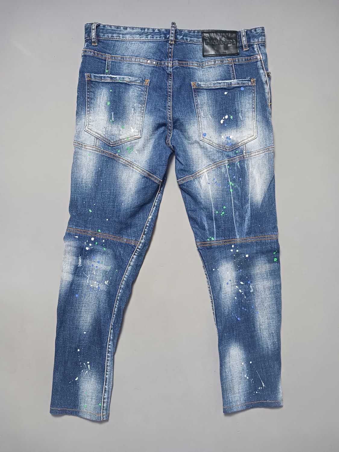 [50] 디스퀘어드2 멀티페인트 스팟 타이디바이커진 청바지 34 35 상품이미지7