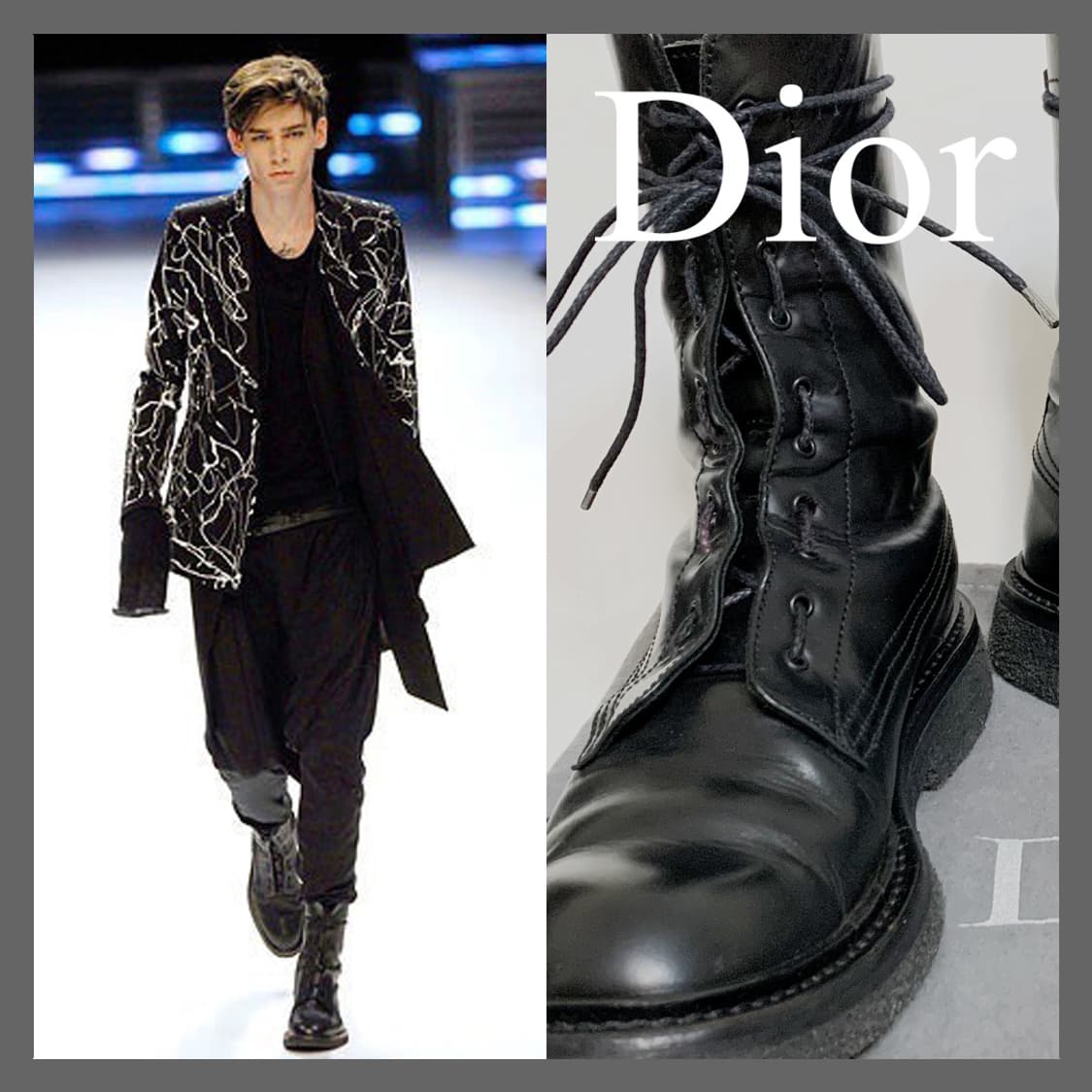 (42) dior homme 07AW NAVIGATE 컴뱃부츠 디올옴므 상품이미지10