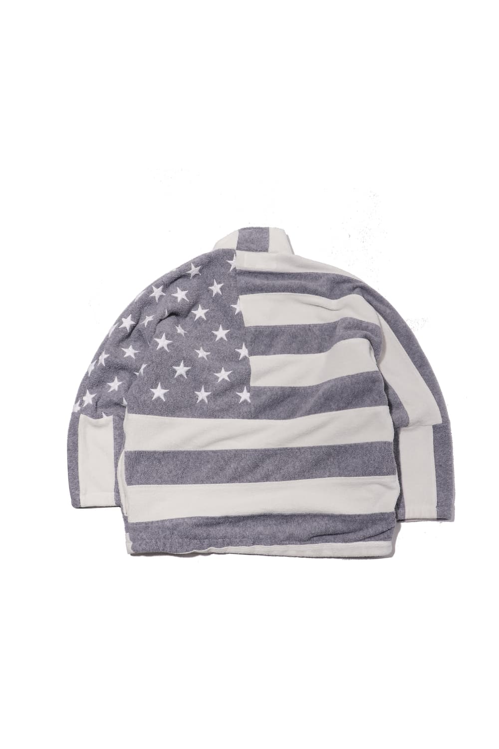 USA VINTAGE 성조기 플래그 아노락 플리스 점퍼 size S 상품이미지7