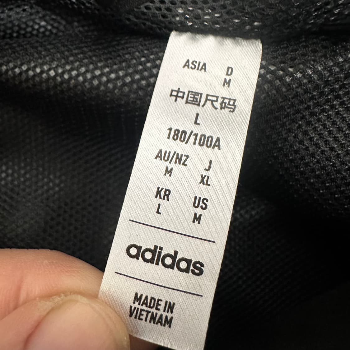아디다스 바람막이 자켓 블랙 L 상품이미지7