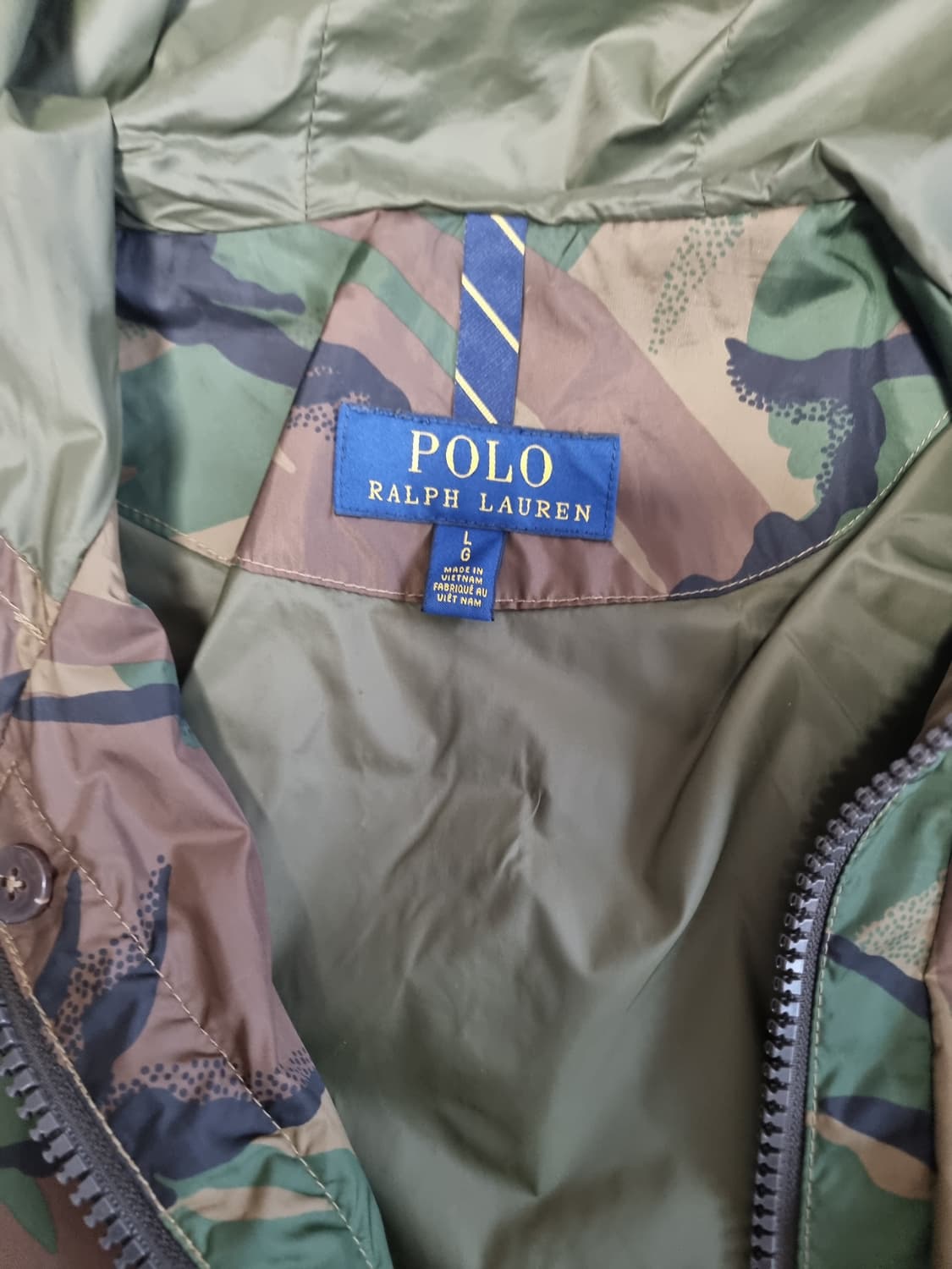 폴로 랄프로렌 우드카모 피쉬테일 야상 상품이미지4