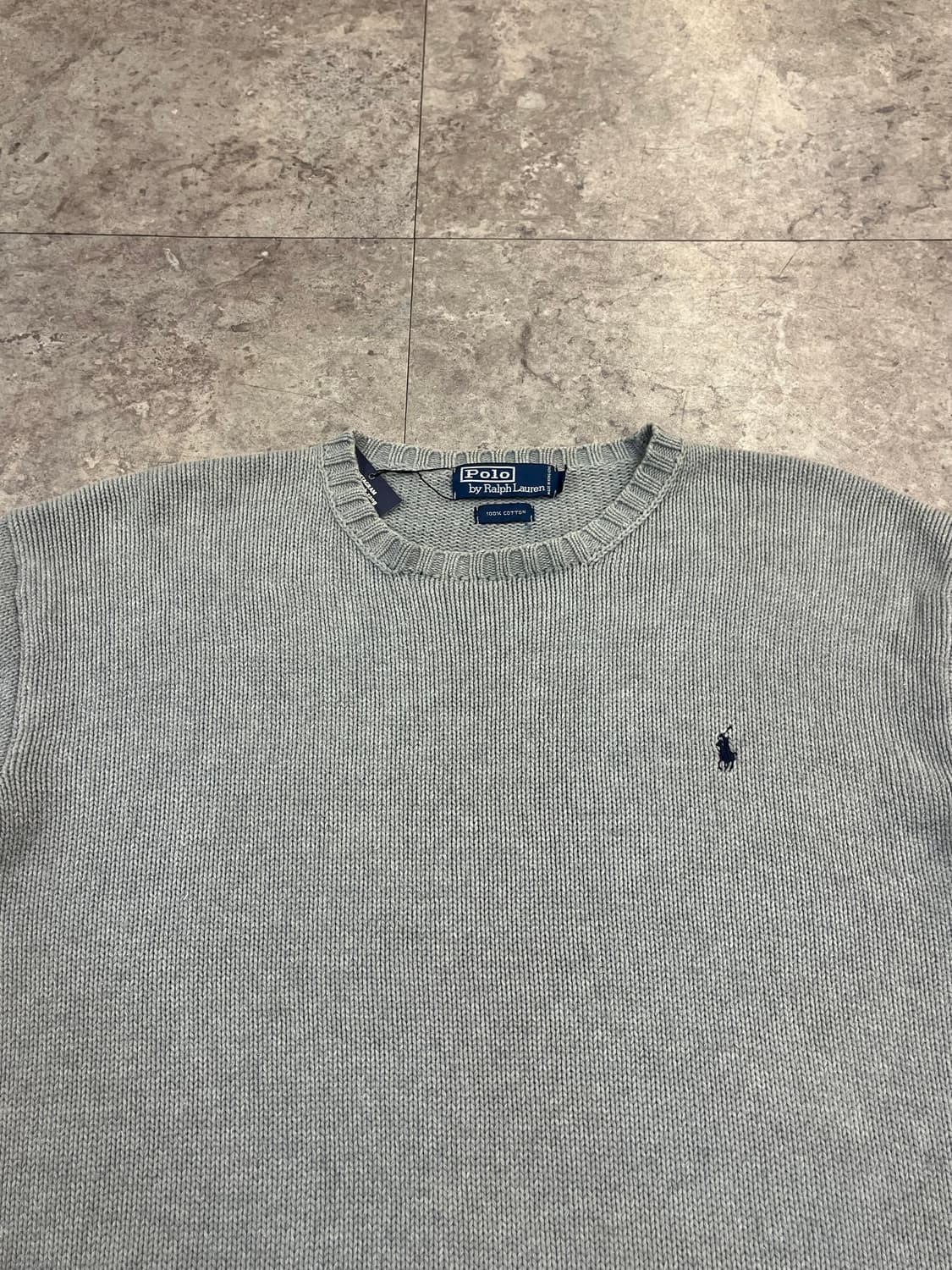 폴로 랄프로렌 니트 그레이 M #csz4030 상품이미지5