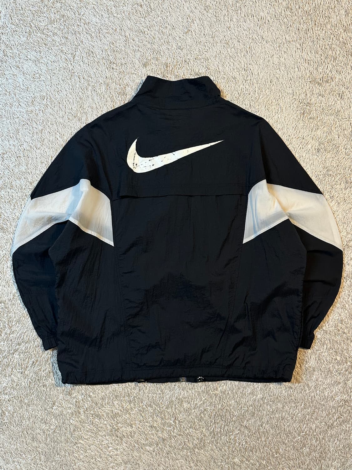 나이키 NIKE 빅스우시 배색 바람막이 자켓 오레오 상품이미지3