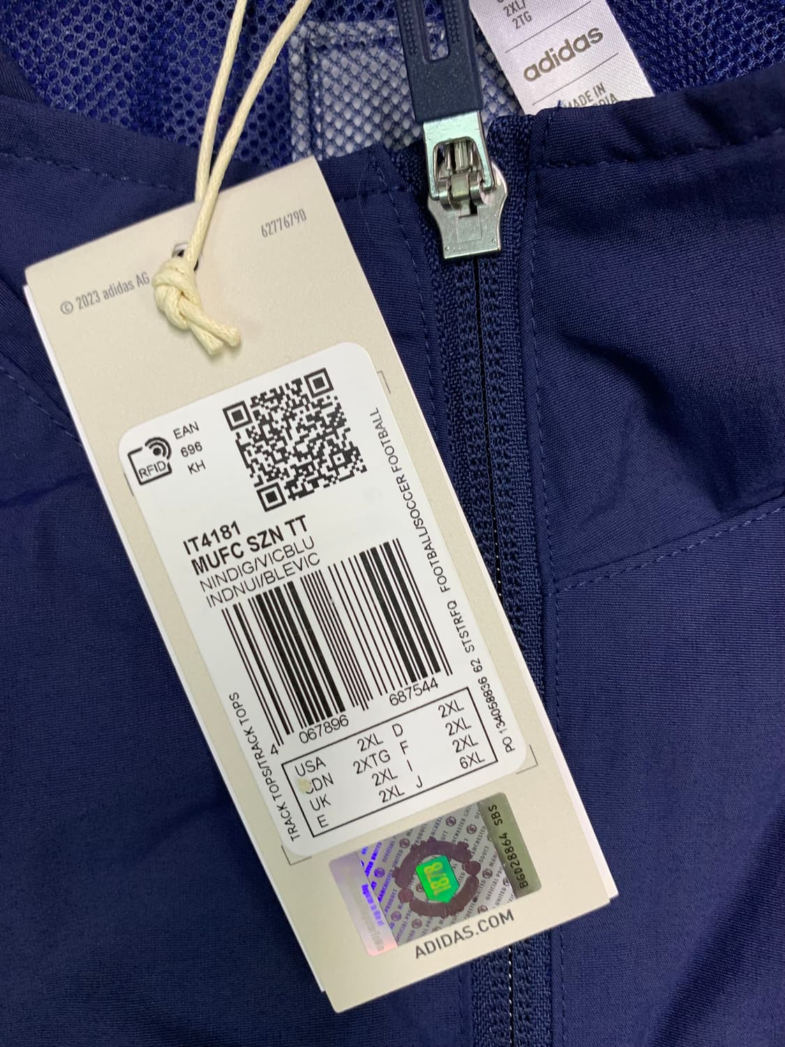 🧧추석할인🧧 맨체스터유나이티드 바람막이 2XL 상품이미지7