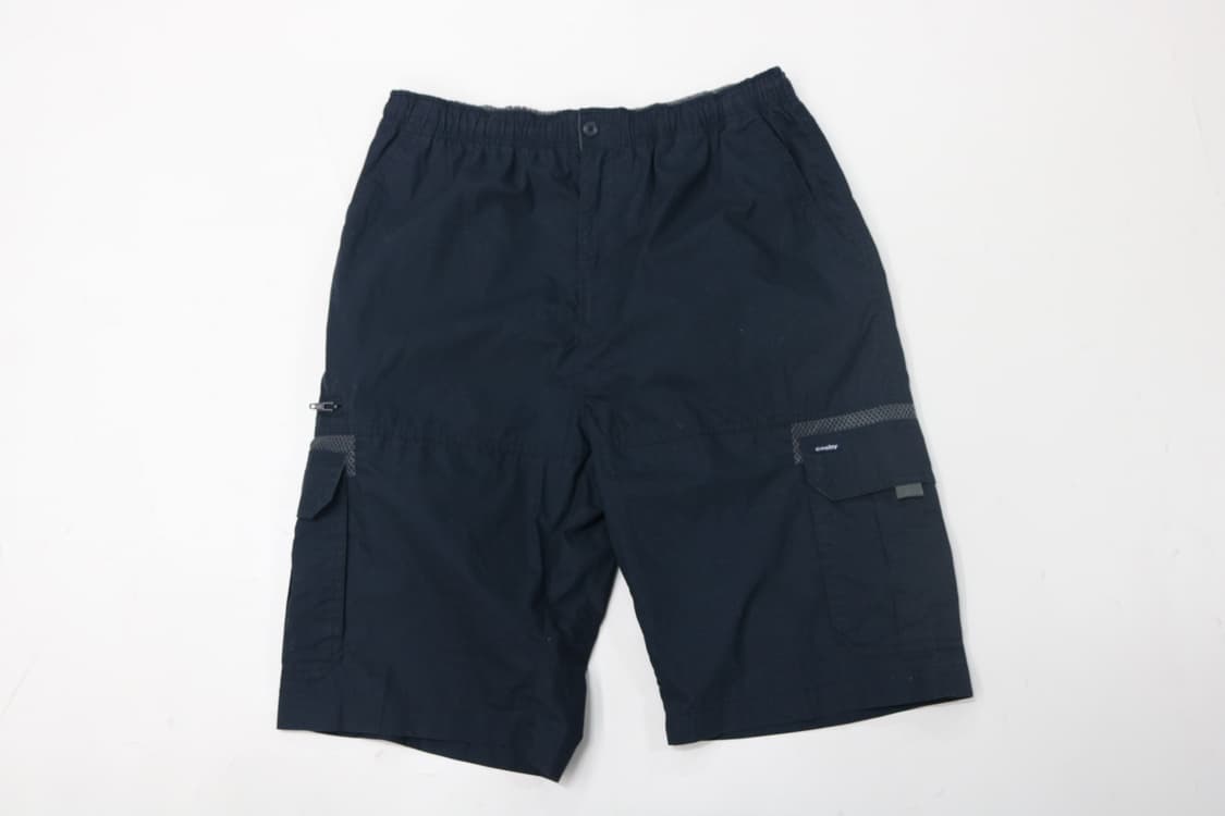 Cosby 코스비 빈티지 메쉬 포인트 네이비 카고 반바지 (L) 상품이미지2
