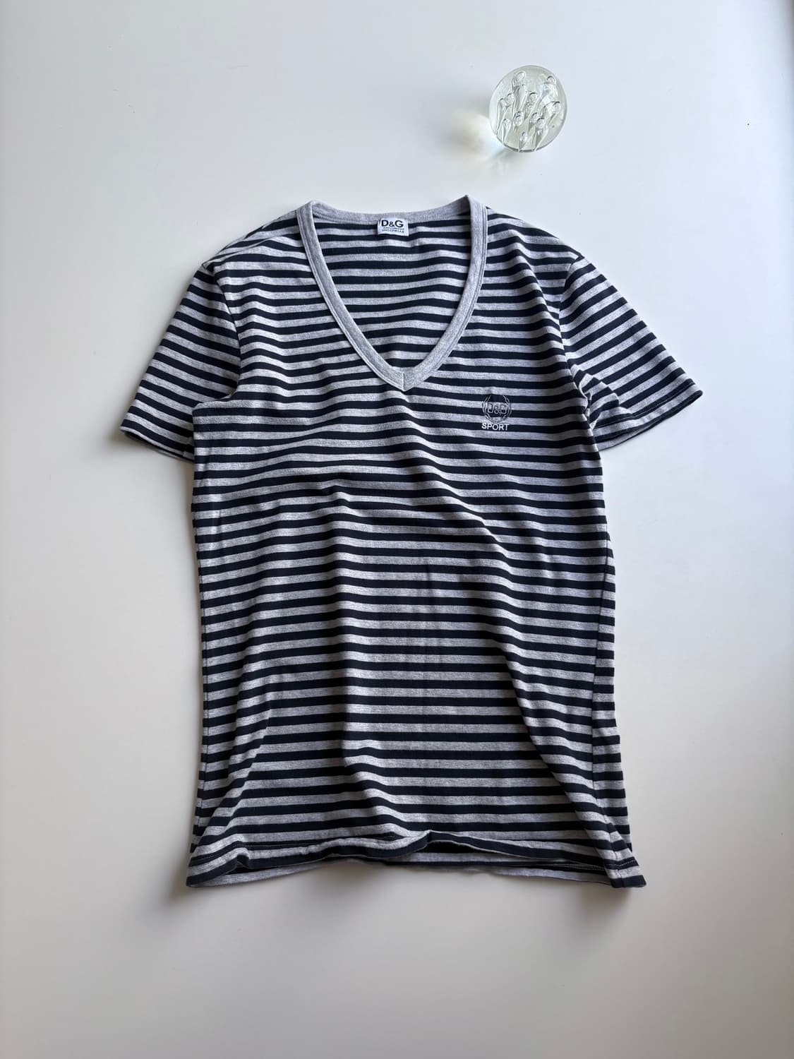 돌체앤가바나 언더웨어 스트라이프 티셔츠 상품이미지1