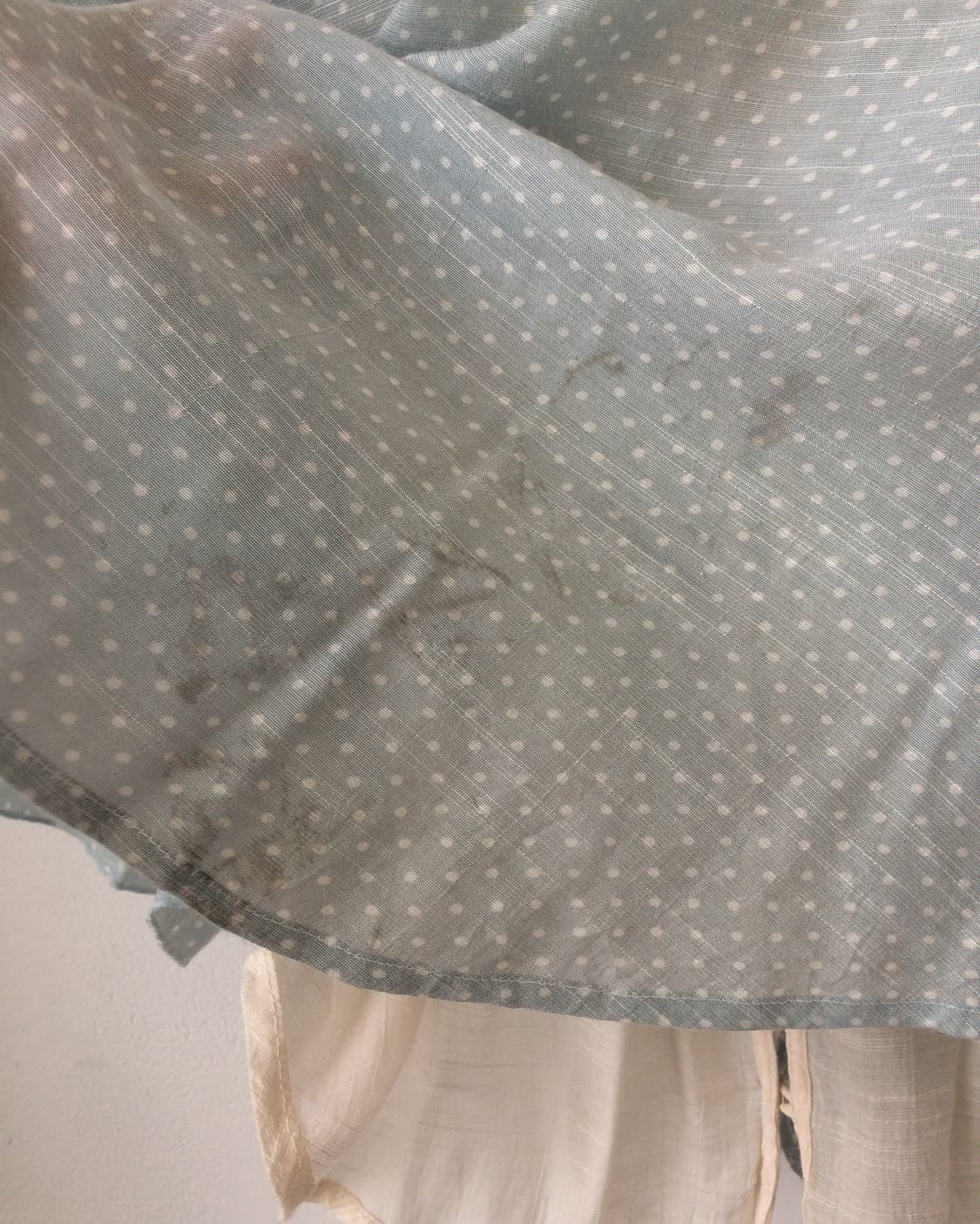 Dot pattern frill layered cardigan 상품이미지6