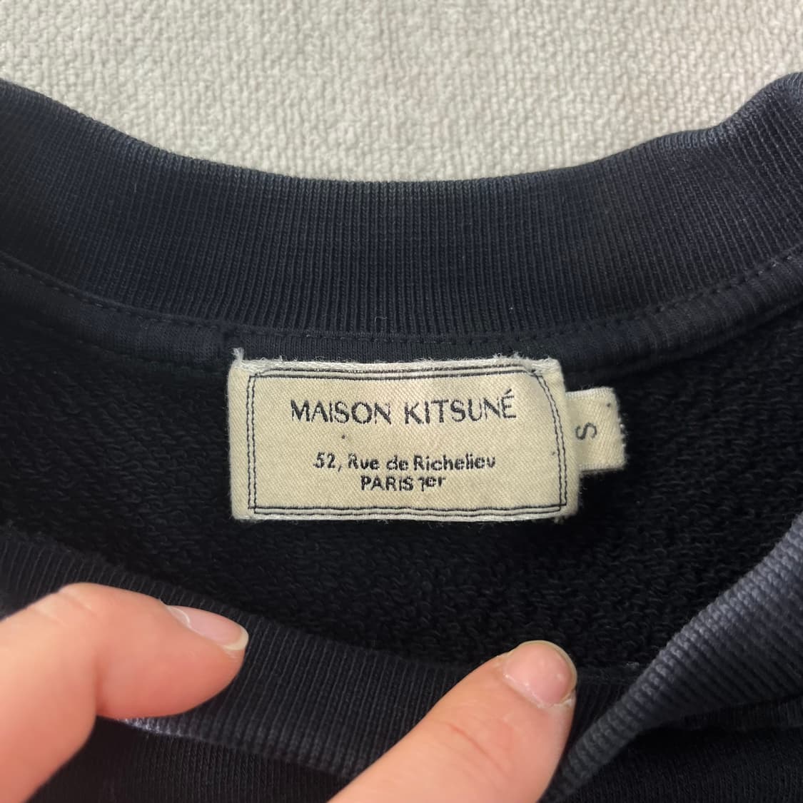 95 메종키츠네 폭스헤드 맨투맨 상품이미지3