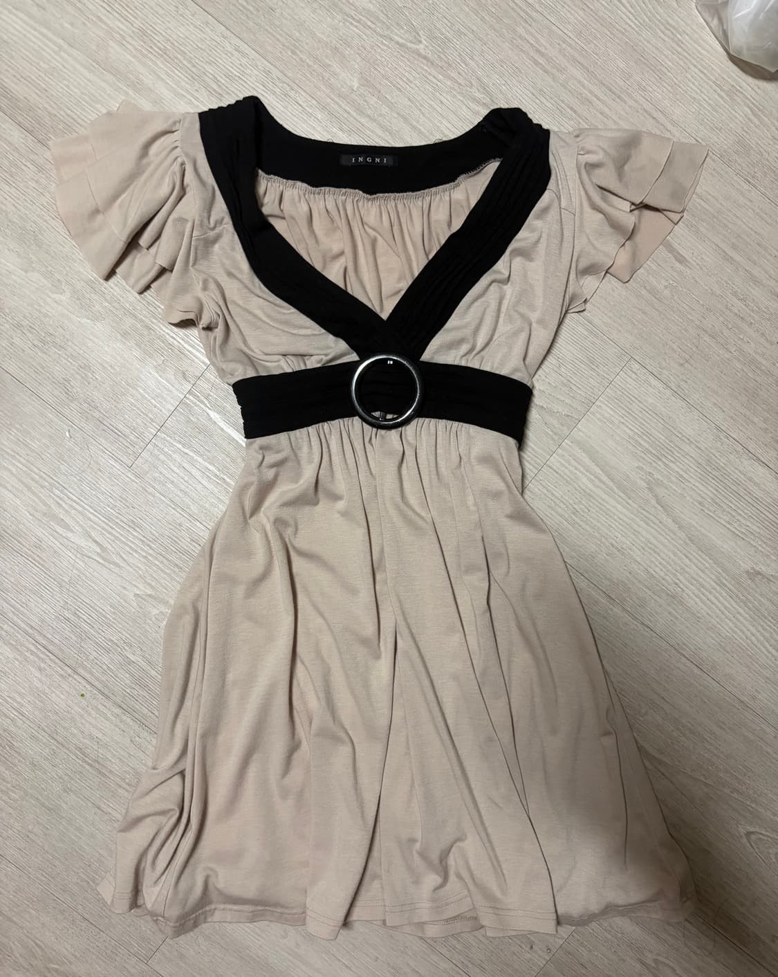 잉그니 원피스 갸루 라떼걀 오링 상품이미지1