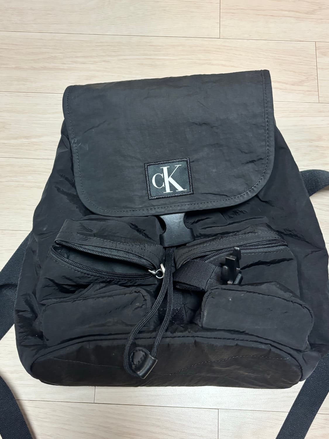 캘빈클라인 블랙 백팩 상품이미지5