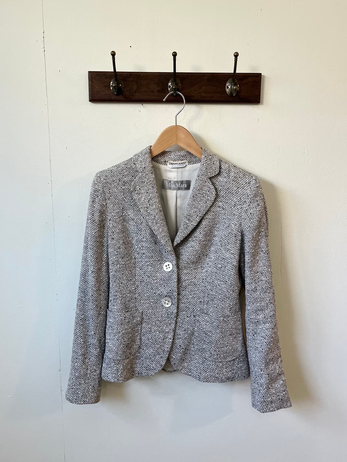 막스마라 눈꽃 트위드 자켓  상품이미지2