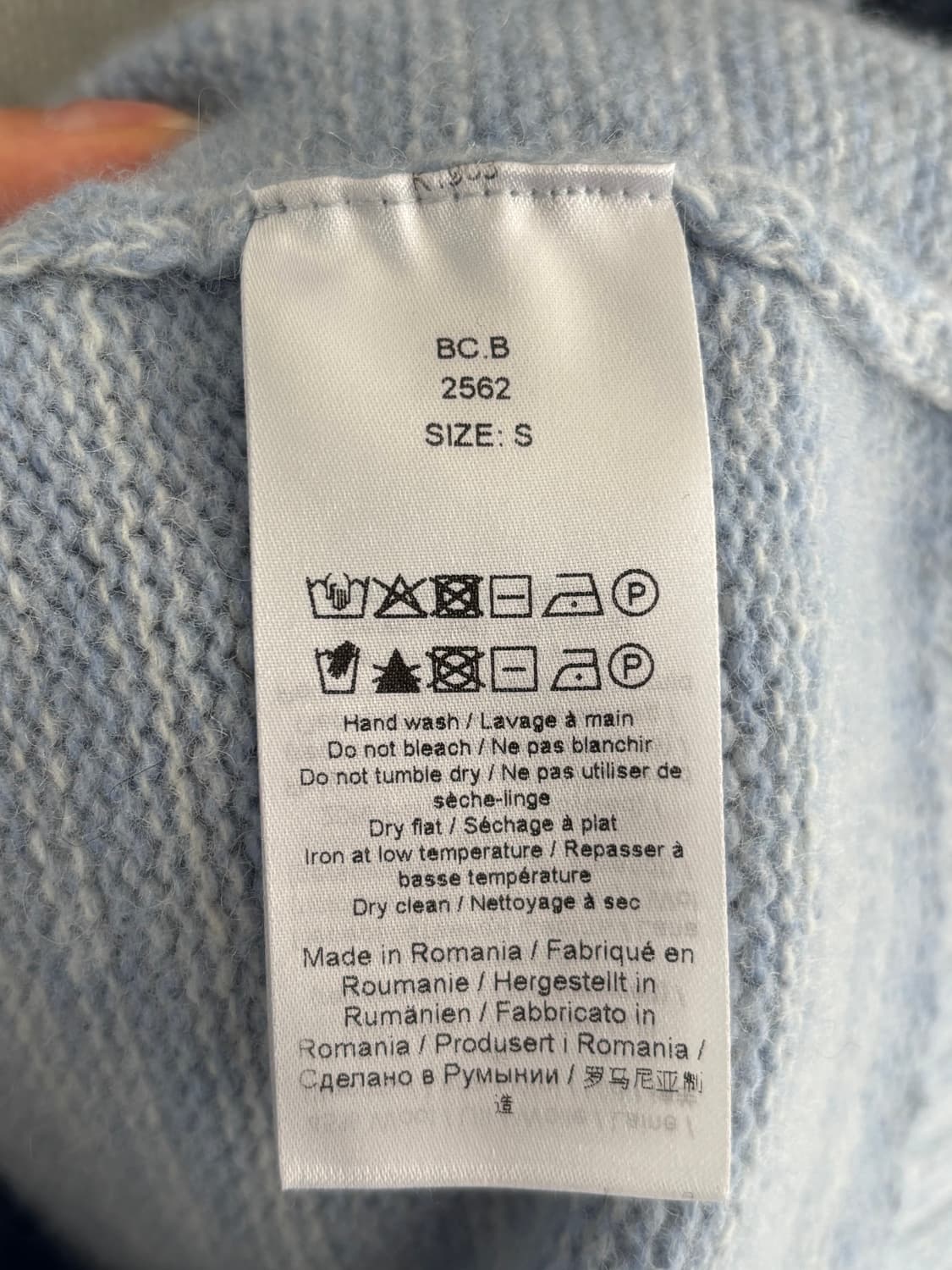 Ganni 가니 그래픽 아이스컬러 로고 니트 상품이미지9