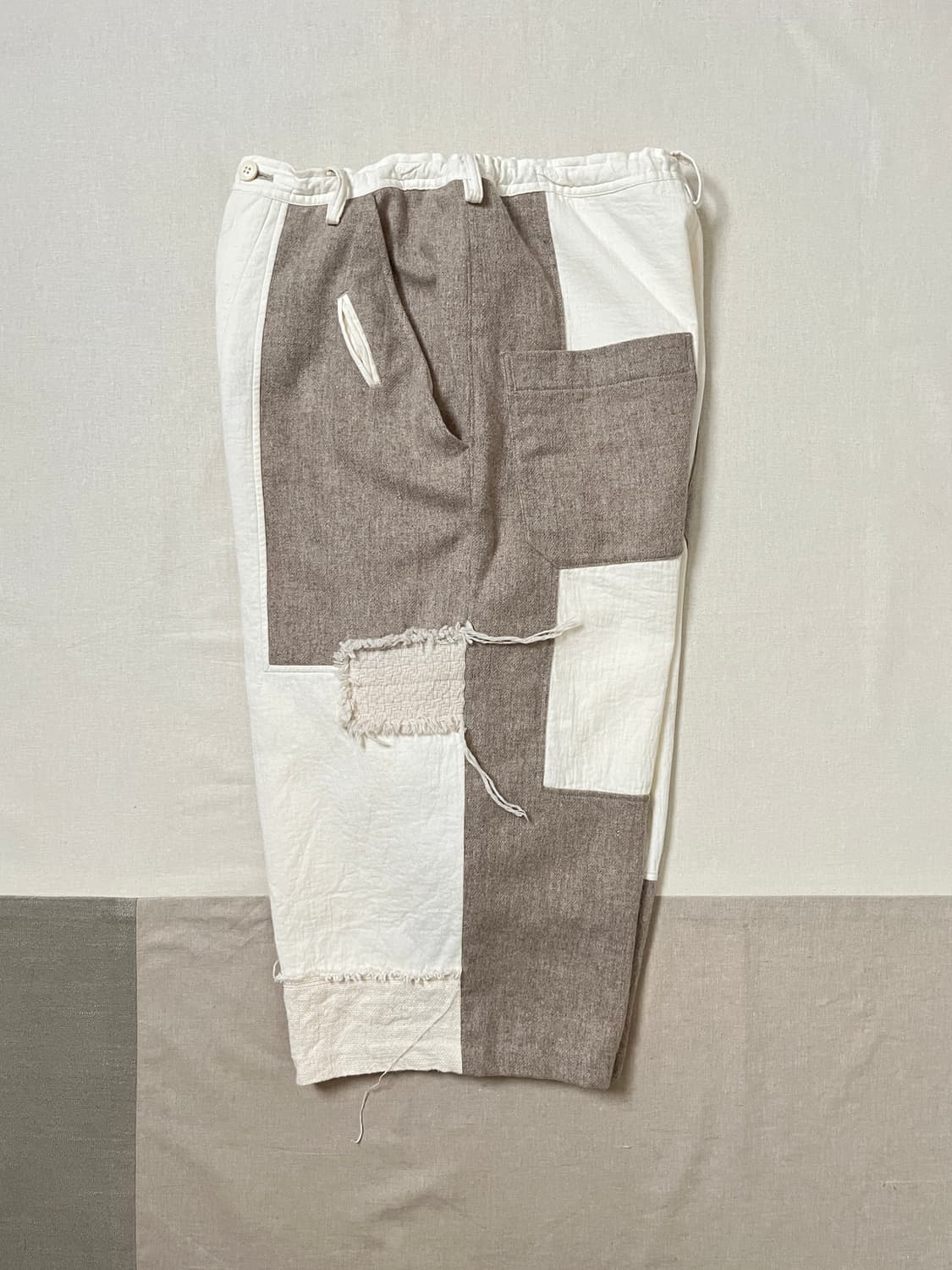 요지야마모토 패치워크 사루엘 팬츠 y’s yohji yamamoto 상품이미지3