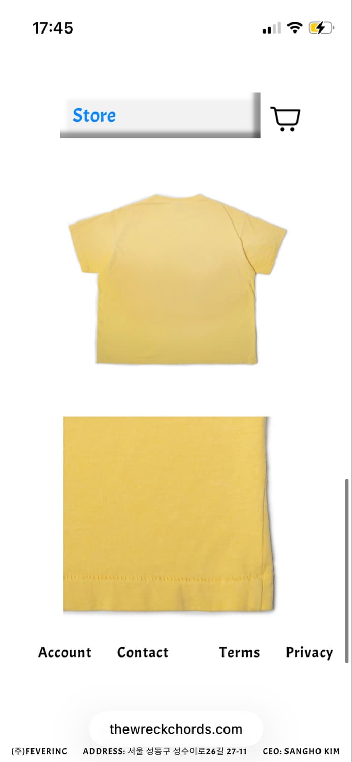 1)더뤡코즈 블랭크 티 상품이미지2