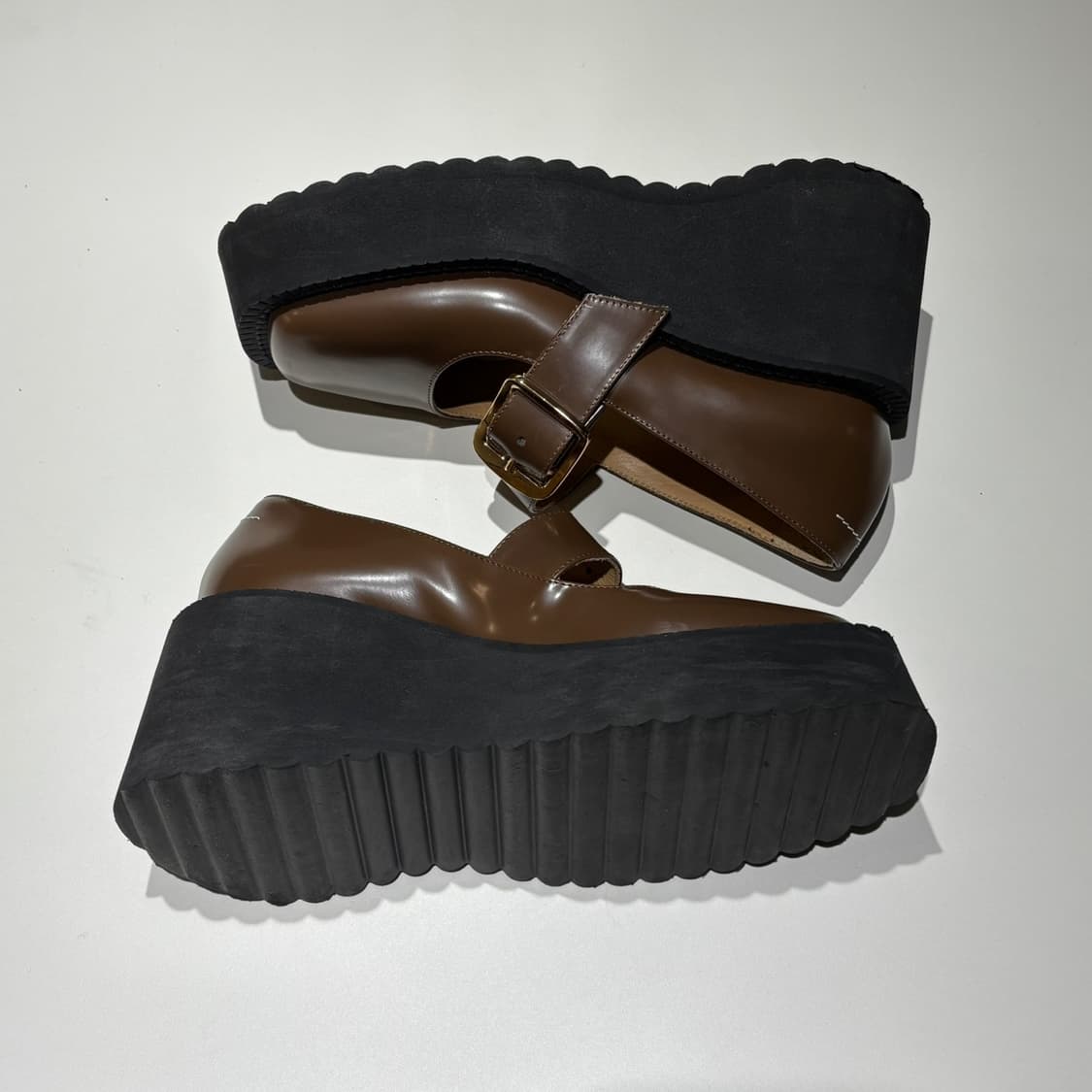 37) mm6 마르지엘라 메리제인 웨지힐 제니 상품이미지5