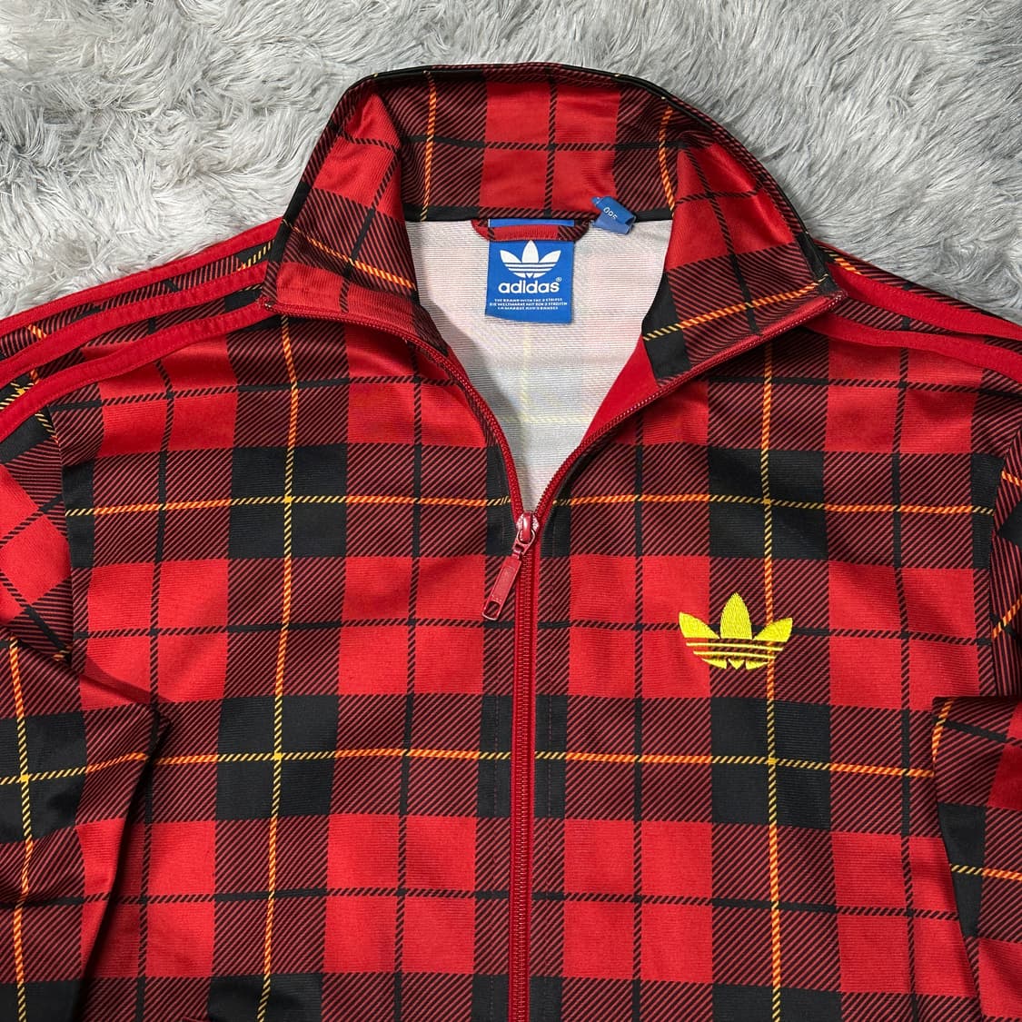 아디다스 파이어버드 타탄체크 트랙탑 m 상품이미지2