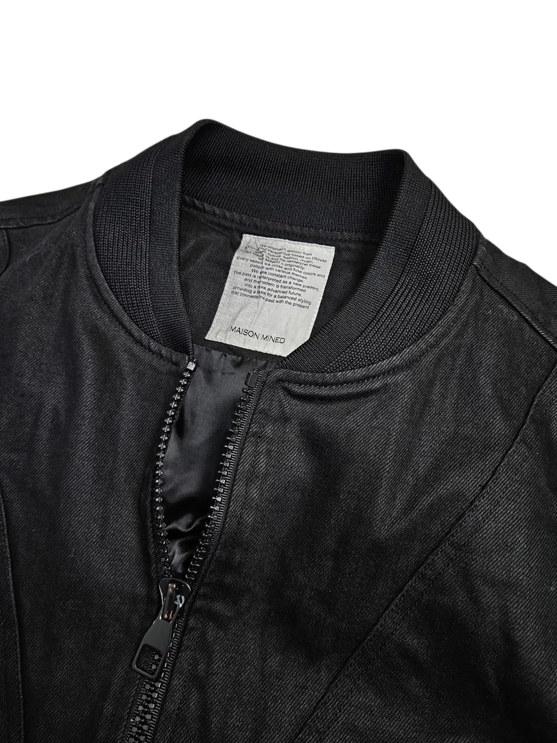 메종미네드 블랙 오버 MA-1 상품이미지6