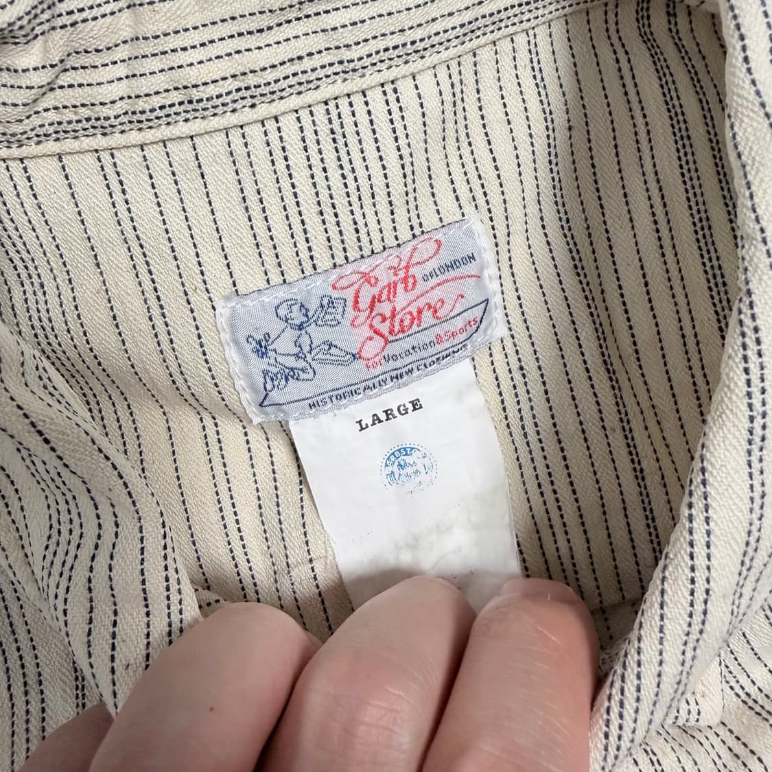 Garbstore 스트라이프 포켓 려츠 상품이미지4