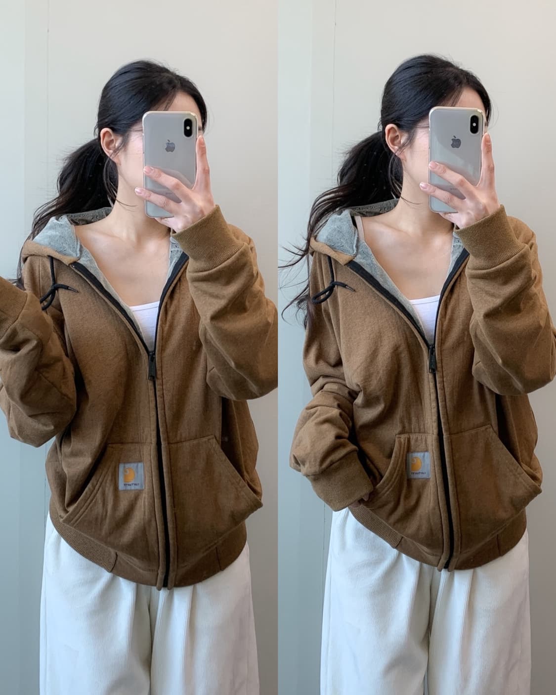 칼하트 후드집업 상품이미지1