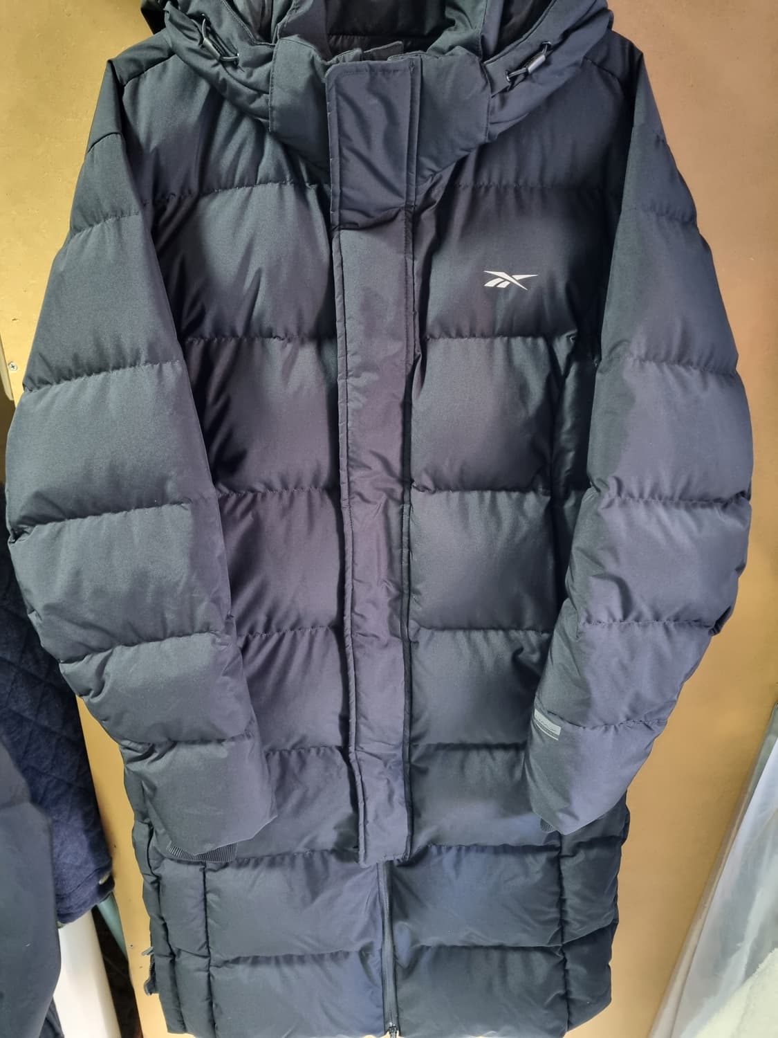 리복 DMX 남성 후디 롱패딩 상품이미지1